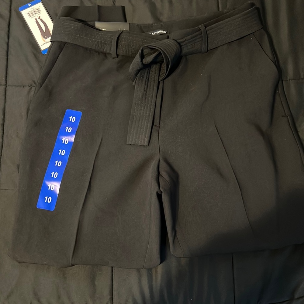 NWT Hilary Radley paper bag pants